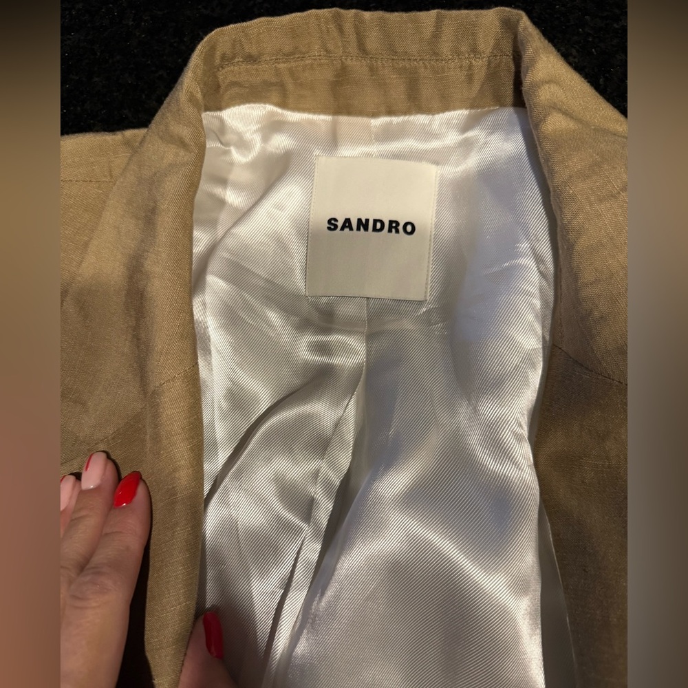 Sandro
Linen blazer - Picture 4 of 10
